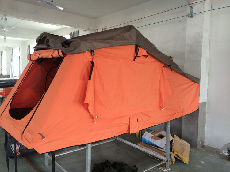 Alüminyum Teleskopik Merdivenli Karavan Dışında Kamp 4x4 Çatı Çadırı