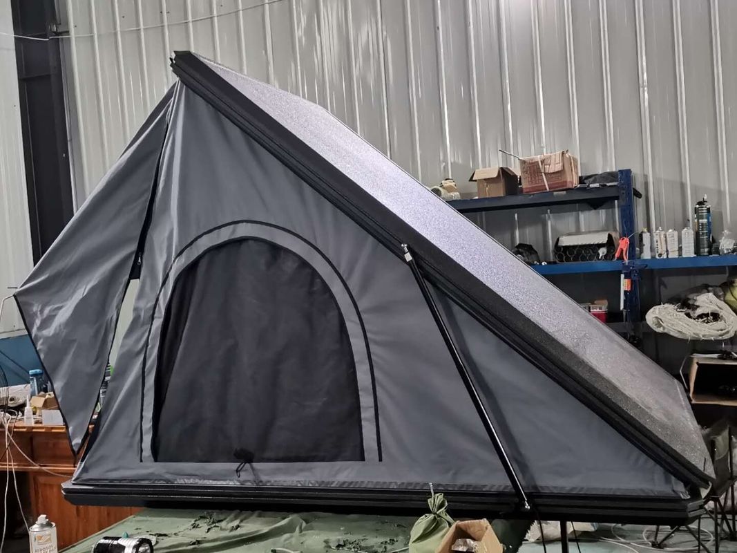 Kampçılar için Çift Katmanlı Sert Kabuk Üçgen Off Road Çatı Çadırı