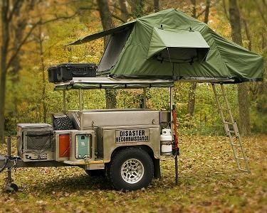 UV 50+ Tavan Rafı Kamp Çadırı, Jeep Çatıya Monte Çadır Şık Tasarım