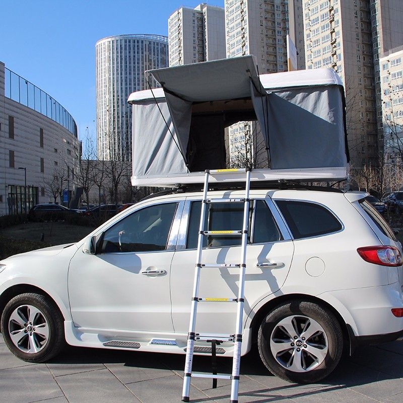 Kesme Makinesi ile Yırtılmaya Dayanıklı Araba Üstü Çadır Sert Kabuk - Yapılı Tasarım